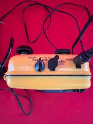 Retro Popart sarı renk FM radyolu walkman