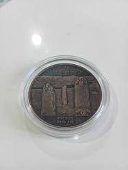 Orhun anıtları bronz hatıra parası