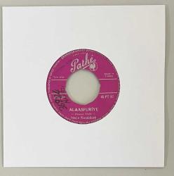 Neşe Karaböcek Alaasfuriye - Ah Şu Dünya 45 lik Plak (Orijinal 1961 Dönem Baskı Plak)