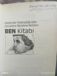 Gelişimsel Yetersizliği Olan Çocuklara Öğretme Rehberi BEN Kitabı