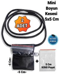 SEVBAGS MİNİ BOYUN KESESİ 5X5CM