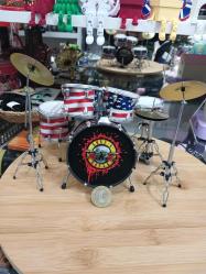 GUNS'N ROSES MİNYATÜR BATERİ SETİ