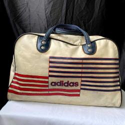 1980'ler Orijinal Adidas Spor Çantası