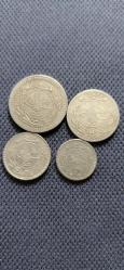 SULTAN MEHMET REŞAT HAN DÖNEMİ NİKEL TAM SET 40 20 10 VE 5 PARA SETİ