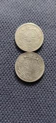 SULTAN MEHMED REŞAT HAN DÖNEMİ NİKEL 10 PARALAR 1327/7 VE 8 CÜLÜSLAR AZ ÇIKAR
