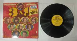 WIM THOELKE PRAESENTIERT  3X9 STARS UND IHRE MELODIEN * KAREL GOTT * ANITA * DALIAH LAVI * MAX GREGER VE DİĞER * 33LÜK PLAK