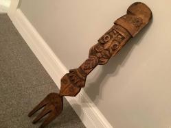 EL OYMASI AHŞAP FİGÜR