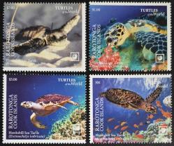 +++ RARATONGA COOK ISLANDS KAPLUMBAĞALAR         2020    - DAMGASIZ