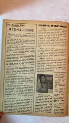 DEVİR HAFTALIK AKTÜAİLE GAZETESİ DERGİSİ - 8 OCAK 1955 SAYI: 20 - ALTEMUR KILIÇ - SEMİH TUĞRUL - HALİT YAVUZER - SUHA SEZGİN - SAMİ KOHEN - İSMAİL İŞMEN - REFİK ERDURAN - OSMAN N. KARACA - T. AKTUREL - FERRUH NARMAN - HALDUN SEL - KEMAL ZAMANOĞLU - ÖMER UMAR - NAZMİ AKIMAN - ERDEM BURİ - ALTAN İLKİN - DR. BERHAN TOSUNER - ALİ Z. ORALOĞLU - GÜNER İZER - ALTAN ERBULAK - MÜŞERREF HEKİMOĞLU - EMİN DIRVANA - HIFZI TOPUZ - GÜNDÜZ KILIÇ - AYDOĞAN ÖNOL - SADUN TANJU - ORHAN BİRGİT - MÜFİT DURU - ALİ BAŞAREL - BERİN İNSEL - SEYFETTİN TURHAN - ORHAN ARIMAN - AYDEMİR BALKAN - ÖZCAN ERGÜDER - TALAT HALMAN - FEHİMAN TOKLUOĞLU - KAYA ATASOY - MUHAMMET FEROUZ - ALİ DANA - EMANUELE PARODI - LATİFE ÖNİŞ - NECLA ERAD - İLHAN ARAKON - YILDIZ MORAN - İLHAN DEMİREL - MEFTUN OLGAÇ - HÜSEYİN EZER - ARA GÜLER - BEDRİ KORMAN - FİRÜZ AŞKIN - BÜLENT ENGİN - ASUMAN KILIÇ - SACİT ÖZENEN - KUDRET KANDEMİR - FUAT SAY - JOHN FOSTER DULLES - PIERRE MENDES FRANCE - MÜMTAZ FAİK - NİHAT ERİ  - TAM TAKIM EKSİKSİZ 34 SAYFA