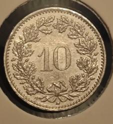 İSVİÇRE 10 RAPPEN 2002