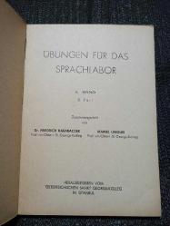 ÜBUNGEN FÜR DAS SPRACHLABOR II. BAND 3. Teil ..