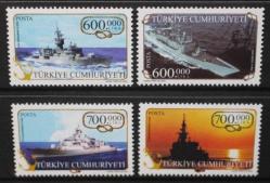2003 DONANMA GEMİLERİ KONULU TAM SERİ MNH  PULLAR.