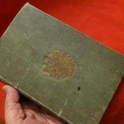 LOT.11 » TUĞRALI VE AY YILDIZLI MÜKAFAT CİLDİNDE TALİMİ HESAB 1912 BASKI.