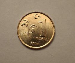 561// 1 Kuruş 2018 çil