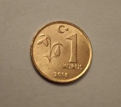 565// 1 Kuruş 2018 çil