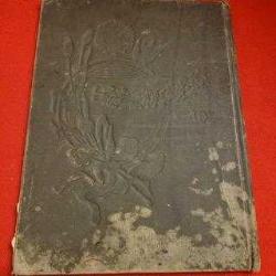 OSMANLI ÇOK GÜZEL KABARTMA CİLTLİ 10 SAYFA CİVARI EL YAZMA KİTAP