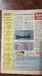 MİLLİYET ÇOCUK DERGİSİ -16 TEMMUZ 1984 SAYI : 29 AYDIN DOĞAN - MUHİTTİN KAZIMOĞLU - MEHMET İLKORUR - AYSEL UĞUR - NACİ ÖZDAĞLI - YETKİN ALDİNÇ - KAPTAN TIM SEVERIN - SAVAŞ AY - ZEKİ BURDUR - DEMİR AVAKKE - TIMUR EROĞLUER - YUSUF DEMİRAL - CANAN PUSAT - ANNEANNEM - AYDEDE  YAZ TATİLİ KUPONU - YAŞANMIŞ SERÜVENLER - SİNBAD - ARGO GEMİSİ - TURİZM DOSTLUKLARI - OKUNACAK KİTAPLAR - PUL ROBİN - BEŞLER ÇETESİ - OKURDAN OKURA - PARMAK ÇOCUK - BİLMECE - BİLİM DÜNYASI - KAHRAMAN PİLOTLAR - ÖYKÜ ŞİİR - BİR GÖKYÜZÜ - RED KİD OLİMPİYATLAR - AFACANLAR - DÜNYANIN DÖRT BİR YANI - PROFESYONELLER - NAR MEMİŞ CAN - SİHİRLİ GÜ PADİŞAH - ANILARDAN ÖYKÜLER - AYDEDE MASALI - DEMİR AYAKKABILAR - ÇOCUK MASALLARI - YAZ TATİLİ KUPONU YEDEK - 42 SAYFA
