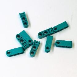 Lego 42796 1x3 Technic Aks ve Pim Bağlantı Parçası Cross Block Çapraz Blok 9 Adet - Koyu Turkuaz (6295182)