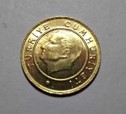 581 // 25 Kuruş Altın sarısı Çil