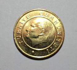 582// 25 Kuruş Altın sarısı Çil