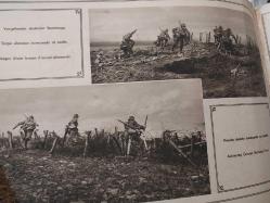 BİRİNCİ DÜNYA SAVAŞI PROPAGANDA,MUHAREBE-İ UMUMİYE RESİMLERİ  Birinci Cihan Harbi'nde cephelerde ve şehirlerde yaşananları gösterir propaganda albümü,  Albümde  Kavala'dan, Bulgaristan ve Romanyadan  görseller yer almaktadır  Fotoğraf yanları 5 dilde [Osmanlıca, Almanca, Fransızca, İspanyolca, İtalyanca, İngilizce] açıklamalı  1915  Berlin