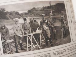 BİRİNCİ DÜNYA SAVAŞI PROPAGANDA,MUHAREBE-İ UMUMİYE RESİMLERİ  Birinci Cihan Harbi'nde cephelerde ve şehirlerde yaşananları gösterir propaganda albümü,  Albümde  Kavala'dan, Bulgaristan ve Romanyadan  görseller yer almaktadır  Fotoğraf yanları 5 dilde [Osmanlıca, Almanca, Fransızca, İspanyolca, İtalyanca, İngilizce] açıklamalı  1915  Berlin