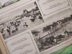 BİRİNCİ DÜNYA SAVAŞI PROPAGANDA,MUHAREBE-İ UMUMİYE RESİMLERİ  Birinci Cihan Harbi'nde cephelerde ve şehirlerde yaşananları gösterir propaganda albümü,  Albümde  Kavala'dan, Bulgaristan ve Romanyadan  görseller yer almaktadır  Fotoğraf yanları 5 dilde [Osmanlıca, Almanca, Fransızca, İspanyolca, İtalyanca, İngilizce] açıklamalı  1915  Berlin