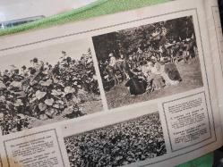 BİRİNCİ DÜNYA SAVAŞI PROPAGANDA,MUHAREBE-İ UMUMİYE RESİMLERİ  Birinci Cihan Harbi'nde cephelerde ve şehirlerde yaşananları gösterir propaganda albümü,  Albümde  Kavala'dan, Bulgaristan ve Romanyadan  görseller yer almaktadır  Fotoğraf yanları 5 dilde [Osmanlıca, Almanca, Fransızca, İspanyolca, İtalyanca, İngilizce] açıklamalı  1915  Berlin