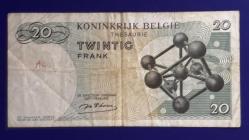 Belçika 20 Frank 1964. ÇT