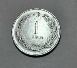 592//  1 Lira 1968