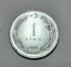 595// 1 Lira 1968