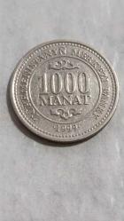 LOT.18 » 1999  TÜRKMENİSTAN  1000  MANAT