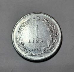 600// 1 Lira 1975