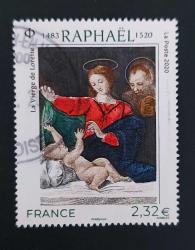 LOT.6 » Fransa 2020 Raphael - damgalı tam seri - katalog 173 tl