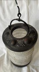 Antika Osmanlı Körüklü Bez Fener