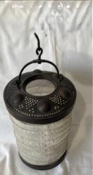 Antika Osmanlı Körüklü Bez Fener