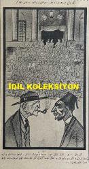 Osmanlıca Akbaba Mizah Dergisi-Gazetesi, Orijinal Dönem Basım, (Ottoman Magazine-Newspaper) - 3 Eylül 1923 - Sayı: 78 - Rumi: 3 Eylül 1339 - Hicri: 21 Muharrem 1342 - Karikatürist Ramiz Gökçe'nin Çalışması: Yeni Cami Merdivenlerinde Tulumba Meraklıları Yangın Dönüşünü Beklerken - Laklakiyat: Dedikodu 