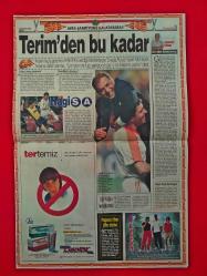 17 Mayıs 2000 UEFA Kupası Şampiyonu Galatasaray - Posterli - 19 Mayıs 2000 - Fanatik Gazetesi - 8 Sayfa