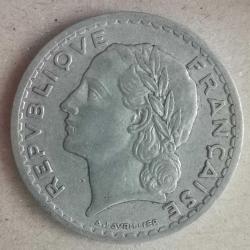 FRANSA  1946   5 FRANK