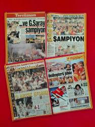 Galatasaray Unutulmaz Sayfalar - TAM TAKIM - Sayı: 1-2-3-4-5-6-7-8-9-10-11 - GS Tarihindeki Önemli Gazete Haberlerinin Derlendiği Ekler - Her Bir Ek 16 Sayfa
