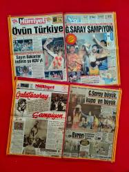 Galatasaray Unutulmaz Sayfalar - TAM TAKIM - Sayı: 1-2-3-4-5-6-7-8-9-10-11 - GS Tarihindeki Önemli Gazete Haberlerinin Derlendiği Ekler - Her Bir Ek 16 Sayfa