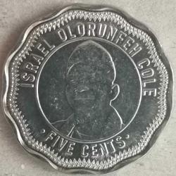 SİERRA LEONE   2022   5 CENT