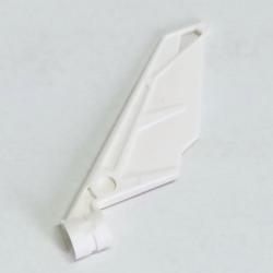 Lego Technic 61800 Aks Delikli Kanat - Wing with Axle Hole - Beyaz (6056830)