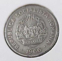 1966 ROMANYA 15 BANİ ORİJİNAL MADENİ PARASI ÇİLALTI BBB2A1 NADİRDİR