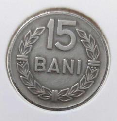 1966 ROMANYA 15 BANİ ORİJİNAL MADENİ PARASI ÇİLALTI BBB2A1 NADİRDİR