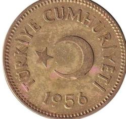 25 KURUŞ, 1956 ÇÇT