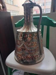 Çok temiz Afaki boy işlemeli  güğüm  Yükseklik 50 cm