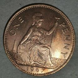 İNGİLTERE 1967   1 PENNY