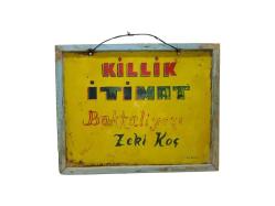 ESKİ BAKKAL TABELASI