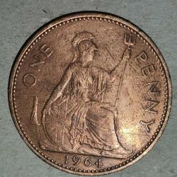 İNGİLTERE 1964   1 PENNY